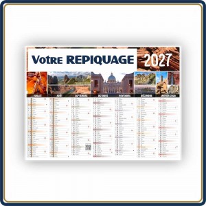 Le Calendrier Pub|Calendrier bancaire SOUPLE 2