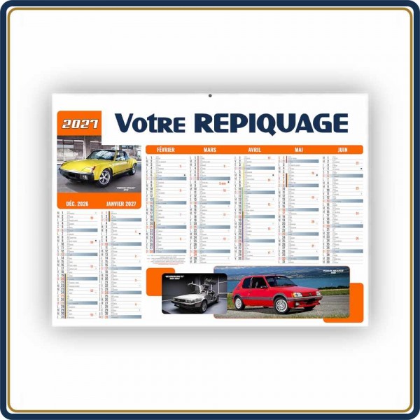 BANCAIRE BOLIDES MINI RIGIDE - 2027|Le Calendrier Pub