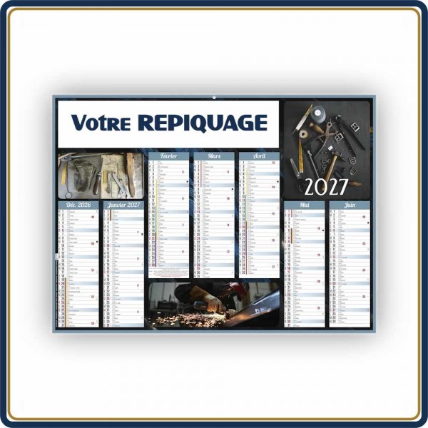 BANCAIRE ARTISANAL MINI RIGIDE - 2027 | Le Calendrier Pub