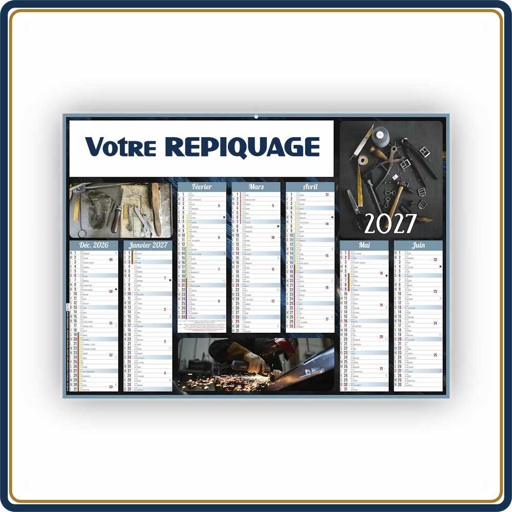 BANCAIRE ARTISANAL MINI SOUPLE - 2027 | Le Calendrier Pub