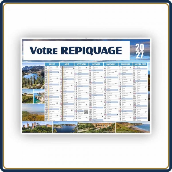 BANCAIRE JULIEN MICRO SOUPLE - 2027 | Le Calendrier Pub
