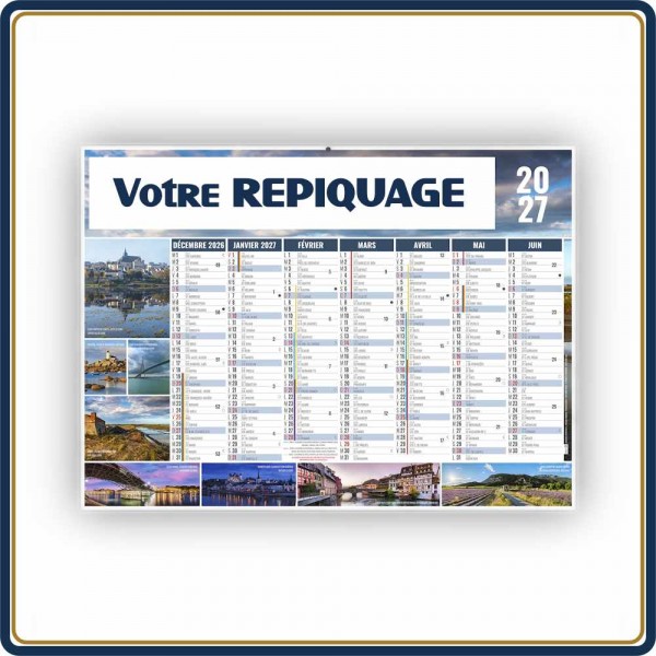 BANCAIRE JULIEN MICRO SOUPLE - 2027 | Le Calendrier Pub