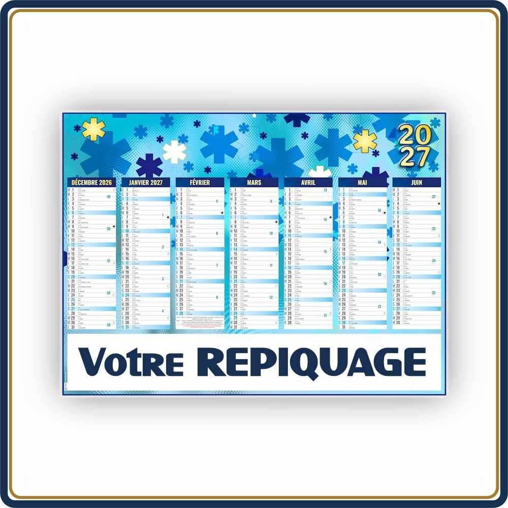 BANCAIRE MATTHIEU MEDIUM SOUPLE - 2027 | Le Calendrier Pub