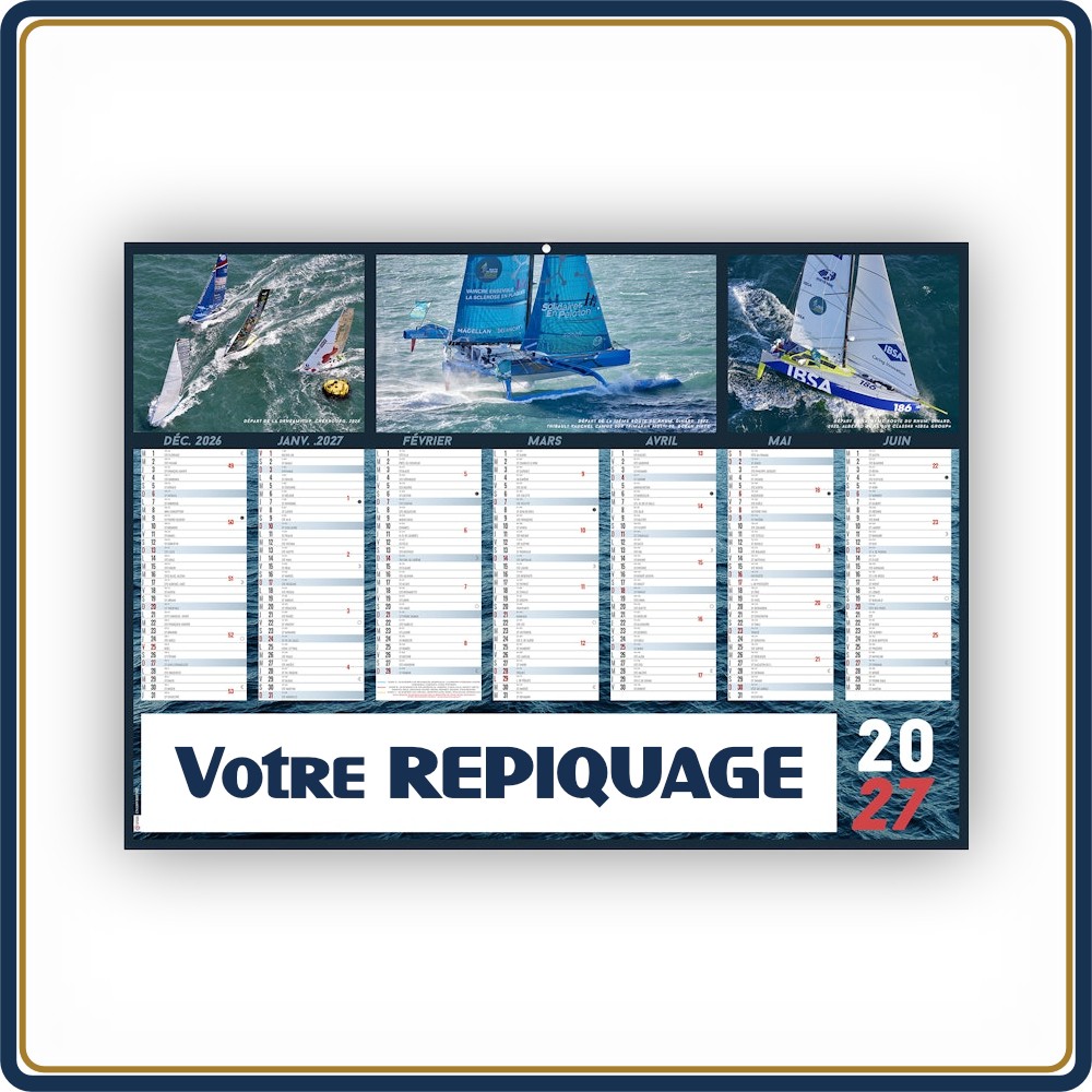 BANCAIRE VOILE MEDIUM SOUPLE - 2027 | Le Calendrier Pub