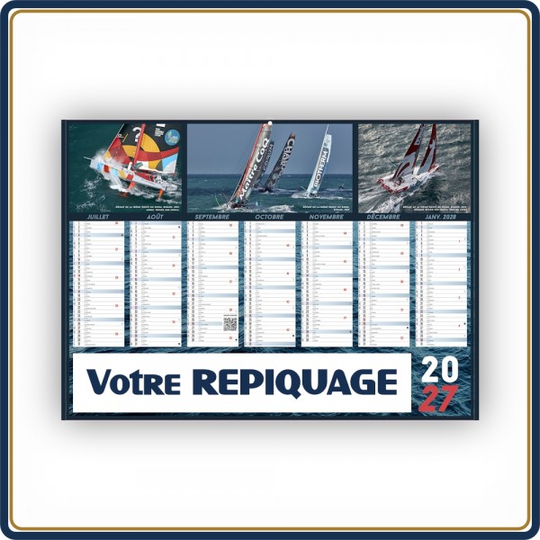 BANCAIRE VOILE MEDIUM SOUPLE - 2027 | Le Calendrier Pub