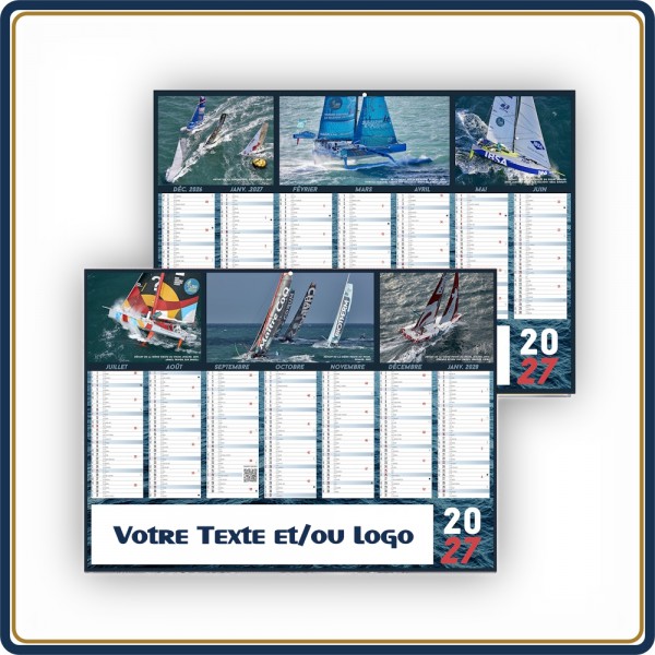 BANCAIRE VOILE MEDIUM SOUPLE - 2027 | Le Calendrier Pub