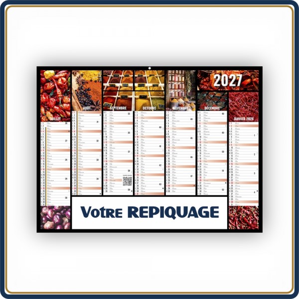 BANCAIRE CAMÉLÉON MICRO SOUPLE - 2027 | Le Calendrier Pub