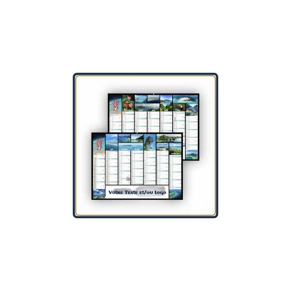 BANCAIRE JEANNE MICRO SOUPLE - 2027 | Le Calendrier Pub