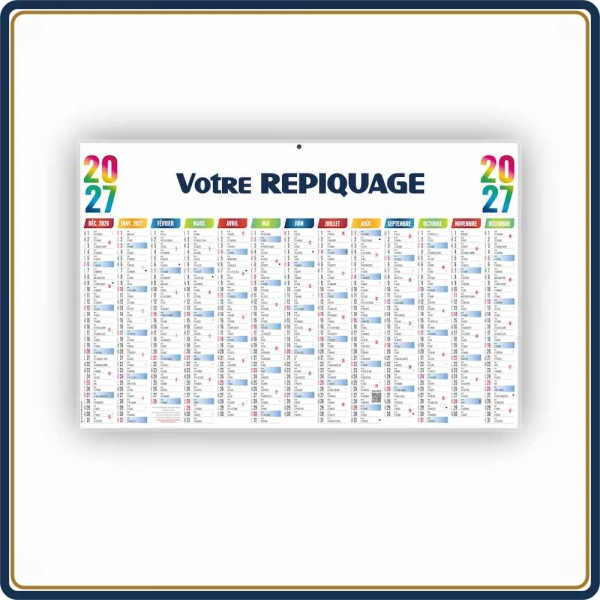 BANCAIRE MAXIMILIEN MAXI SOUPLE - 2027 | Le Calendrier Pub