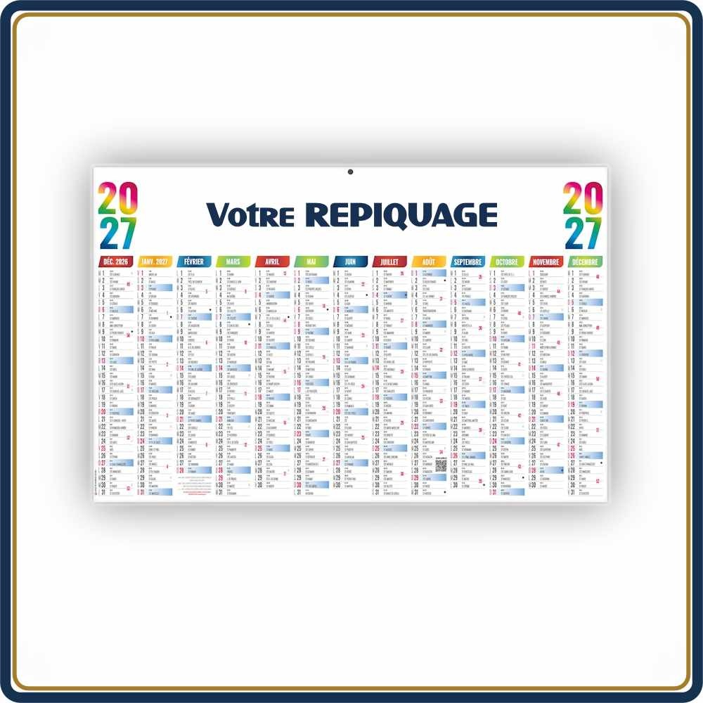 BANCAIRE MAXIMILIEN MAXI RIGIDE - 2027 | Le Calendrier Pub