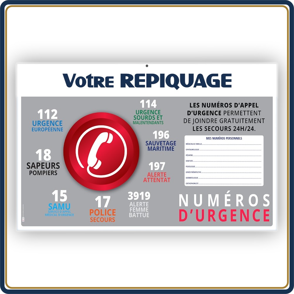 BANCAIRE L'AMBULANCIER MAXI SOUPLE - 2027 | Le Calendrier Pub