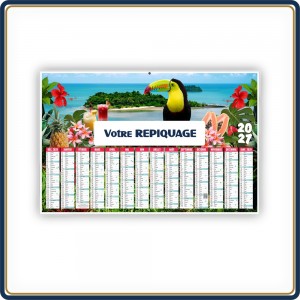 Le Calendrier Pub|Rigide MAXI