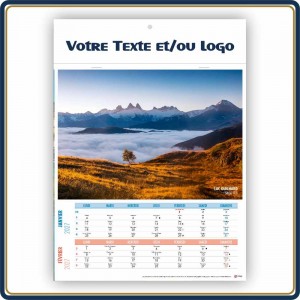 Le Calendrier Pub|Calendrier agrafé bloc illustré 2