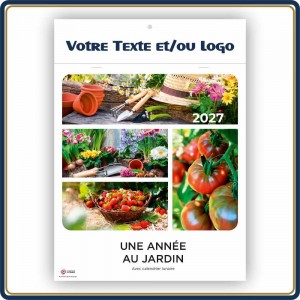 Le Calendrier Pub|Calendrier agrafé bloc illustré