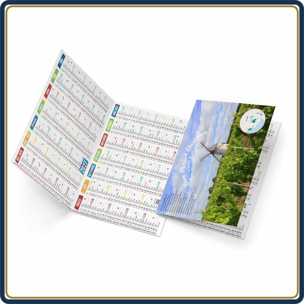 CALENDRIER DE POCHE ARTHUR - 2027 | Le Calendrier Pub