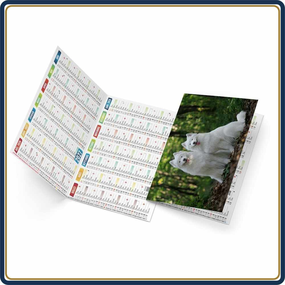 CALENDRIER DE POCHE FIDÈLE - 2027 | Le Calendrier Pub