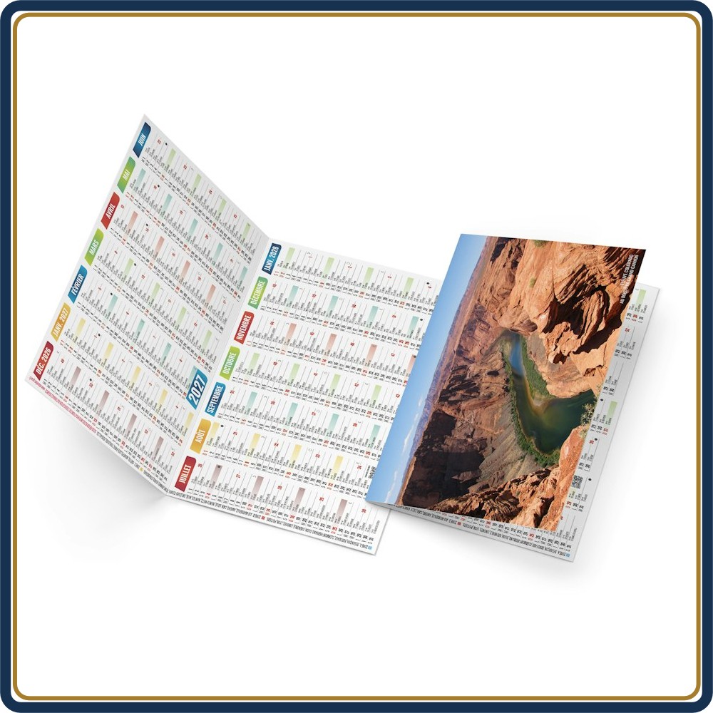 CALENDRIER DE POCHE ROBERTO - 2027 | Le Calendrier Pub
