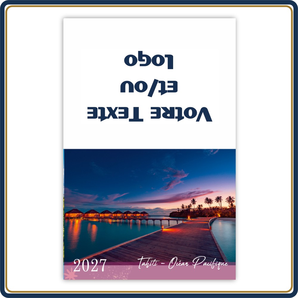 CALENDRIER DE POCHE PLAGES DE RÊVE - 2027 | Le Calendrier Pub