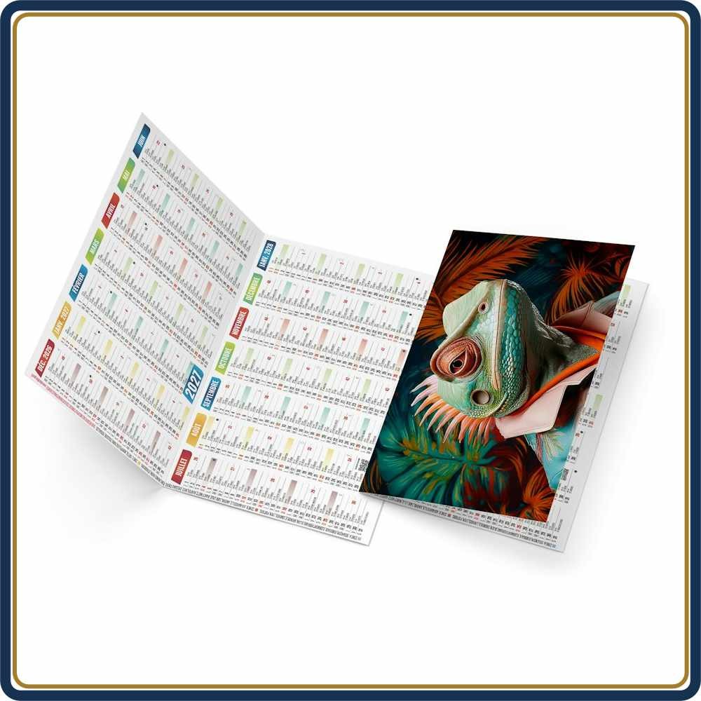 CALENDRIER DE POCHE JEAN - 2027 | Le Calendrier Pub