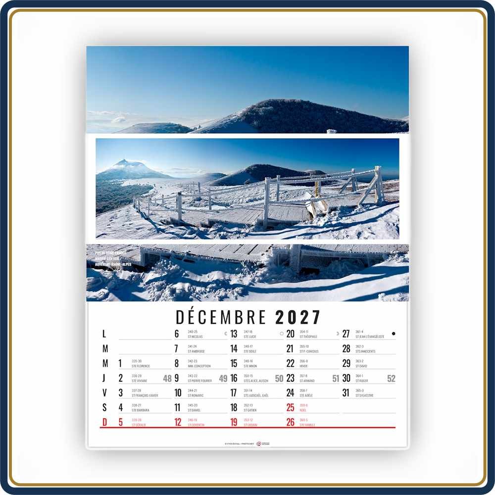 BLOC ILLUSTRÉ AGRAFÉ CÉLINE 12 FEUILLETS - 2027 | Le Calendrier Pub