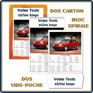 Le Calendrier Pub|Bloc Spirale