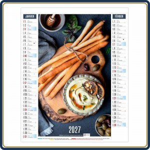 Le Calendrier Pub|Bloc Spirale 2