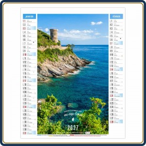 Le Calendrier Pub|Bloc Spirale 2