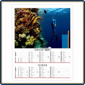 Le Calendrier Pub|Bloc Spirale 2
