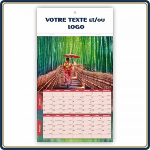 Le Calendrier Pub|Calendrier agrafé bloc illustré 2