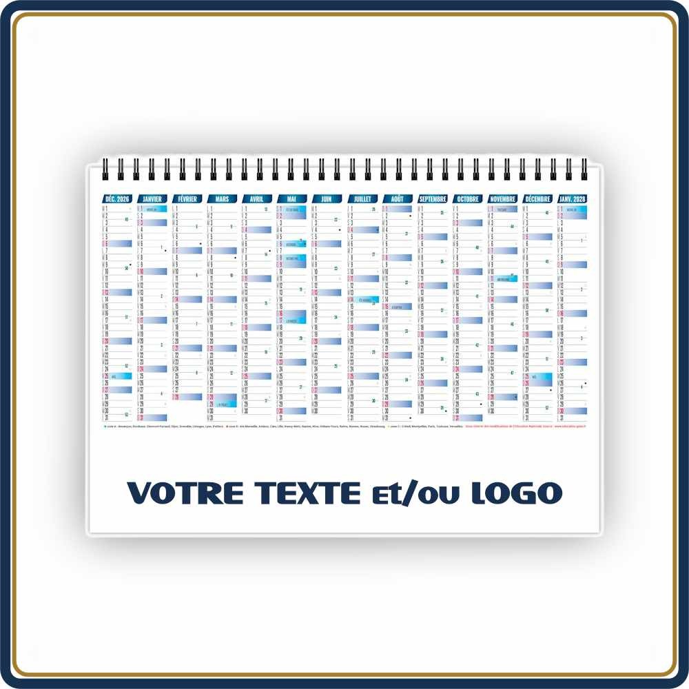 CHEVALET LINGERIE 13 FEUILLETS - 2027 | Le Calendrier Pub